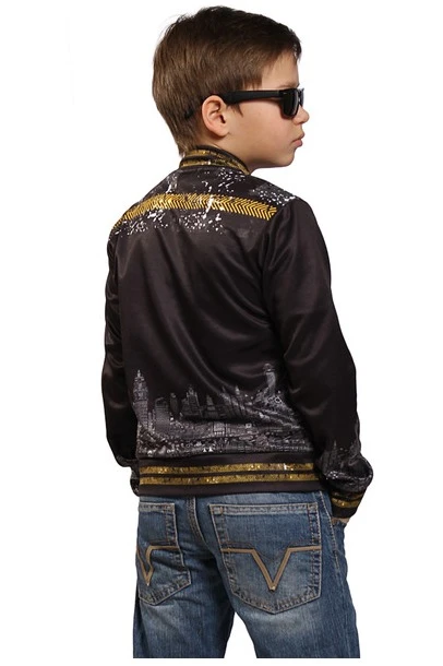 Бомбер Блэйд детский из футера с полной запечаткой#1 Бомбер Блэйд детский из футера с полной запечаткой#1