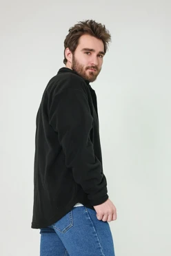 Рубашка Трэвис флисовая унисекс, однотонная#2