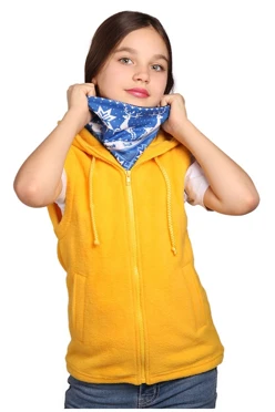 Бафф Арктик двухслойный на флисе детский, с полной запечаткой#1