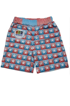 Шорты Реал футбольные детские с полной запечаткой#2