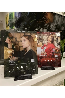 Трек-пластинка А4 цветная#3