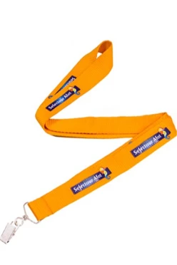 Лента для бейджа репс ширина 2,5 см, с печатью#2