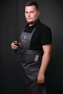 Фартук Эспрессо с шейной лямкой, однотонный#2