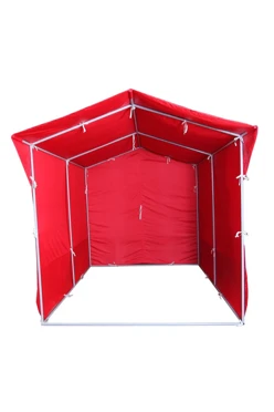 Палатка для промоакций и торговли однотонная (с козырьком) 2х3 м#1