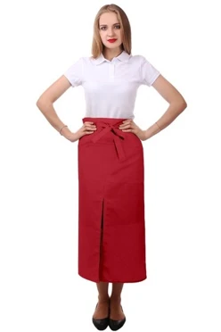 Купить фартук Шеф красный