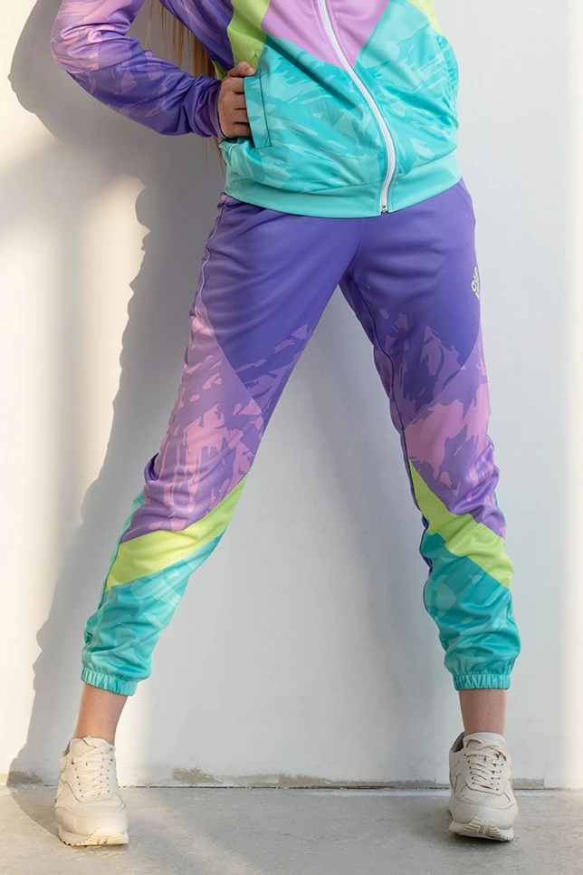 Брюки Экшен зауженные женские с полной запечаткой "Coolers"#2 Брюки Экшен зауженные женские с полной запечаткой "Coolers"#2