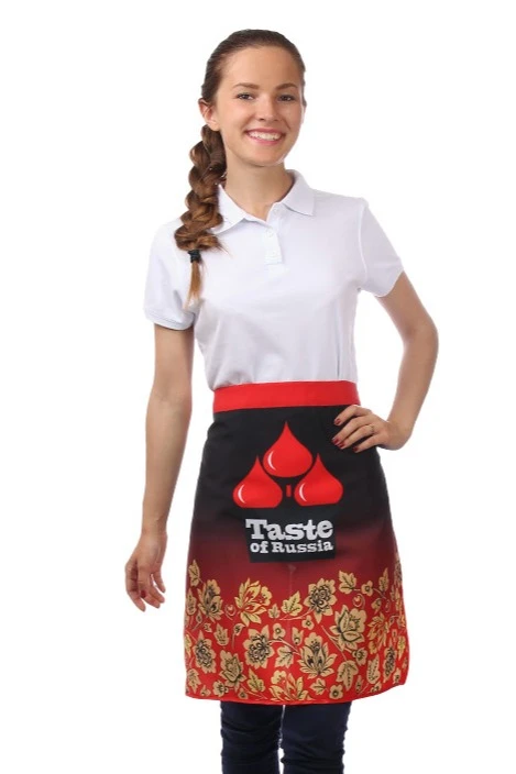 Купить Передник Айс Бокс с прямым низом, с полной запечаткой