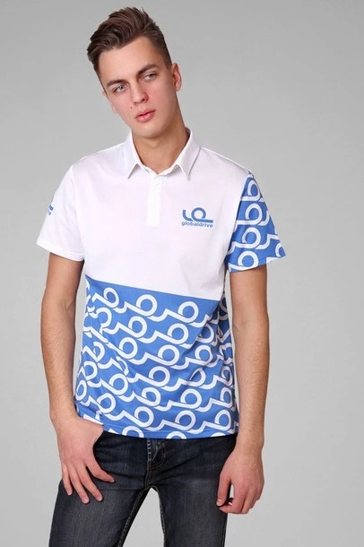 Поло Стар из ники унисекс с полной запечаткой (полиэстер)#2