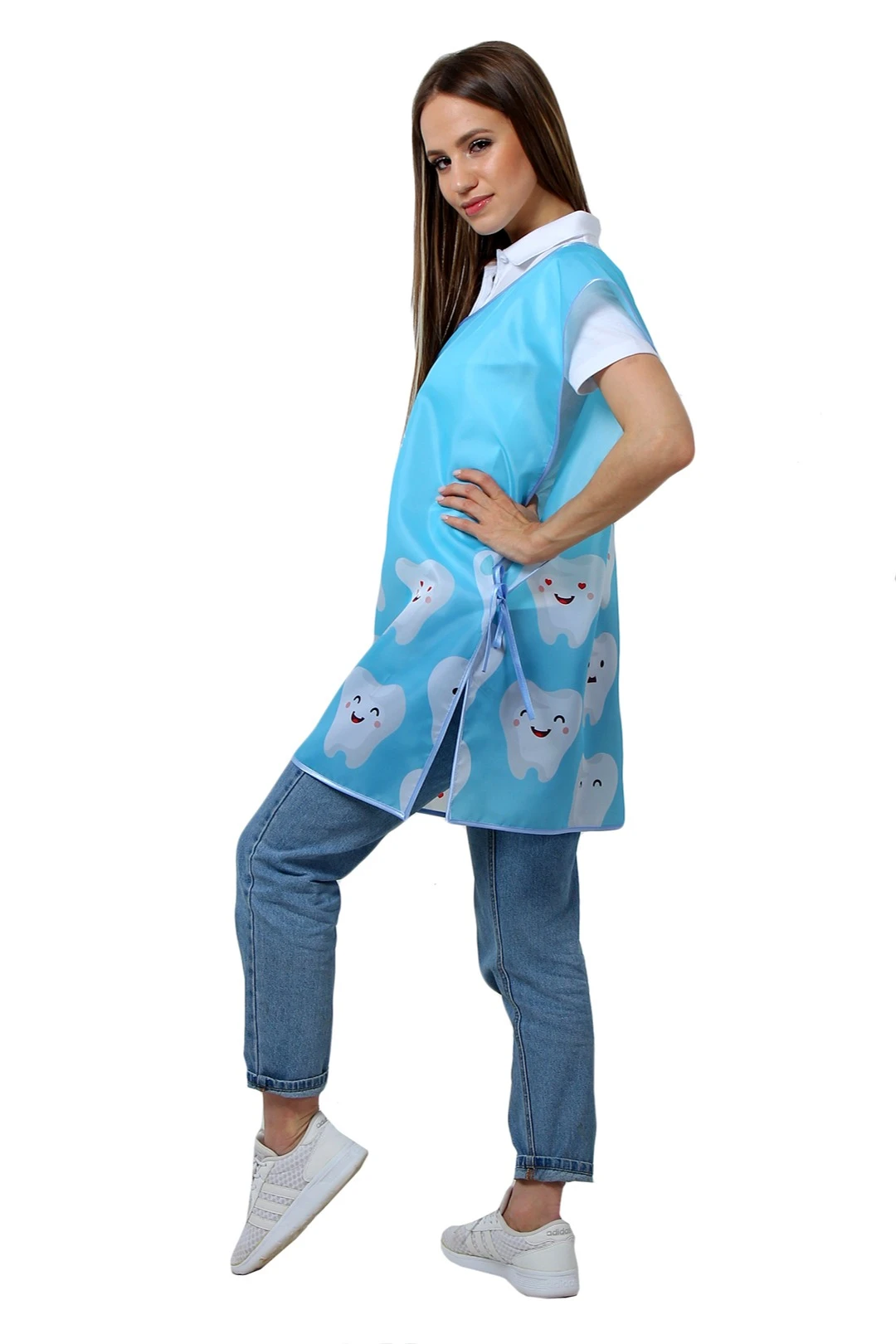 Накидка Инсайт 60х80 см, с полной запечаткой "DENTALCLINIC"#3