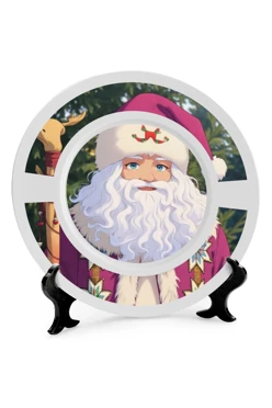 Купить тарелку с принтом на ободе "Tol Babay"