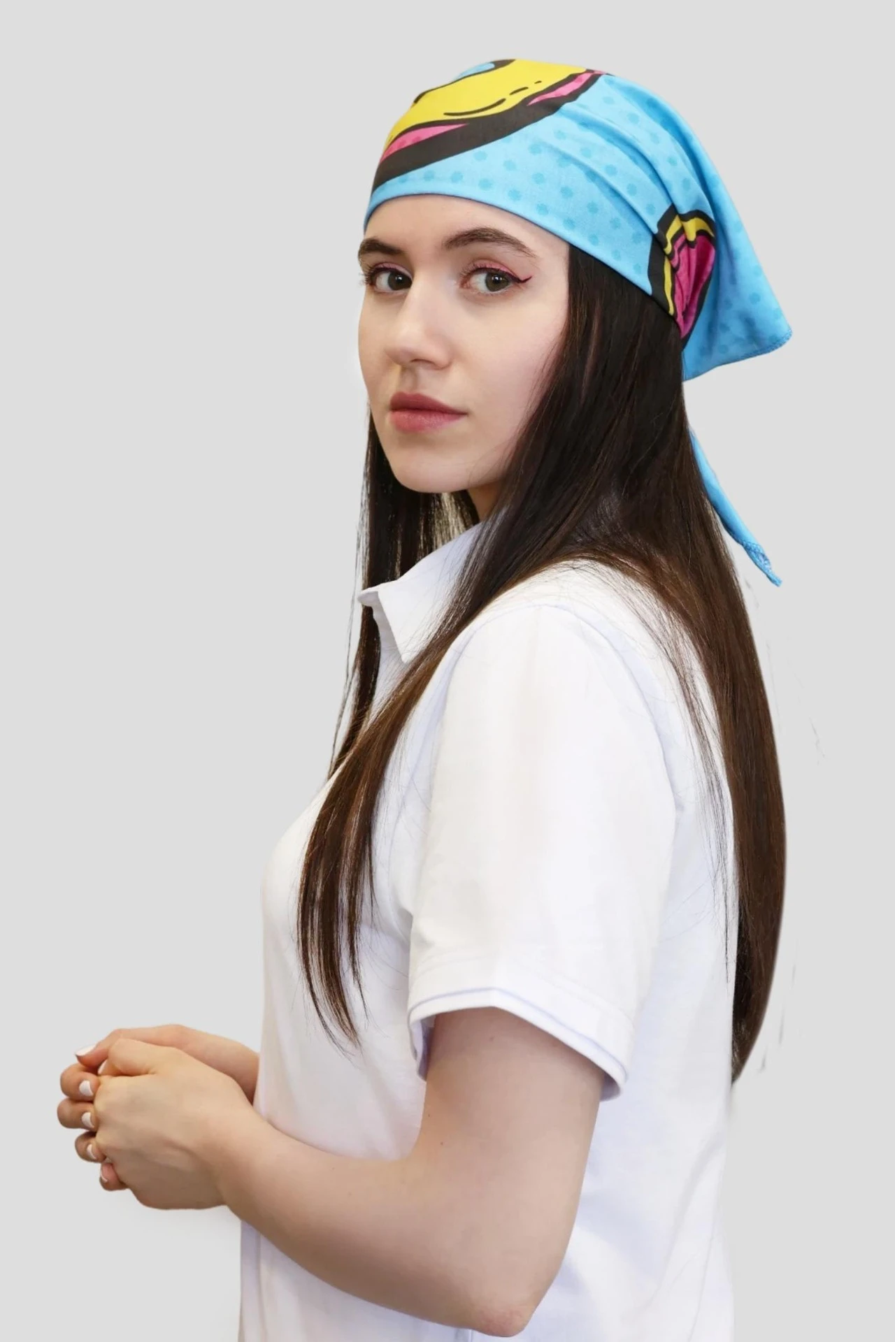 Купить бандану взрослую 60*60*90 с полной запечаткой