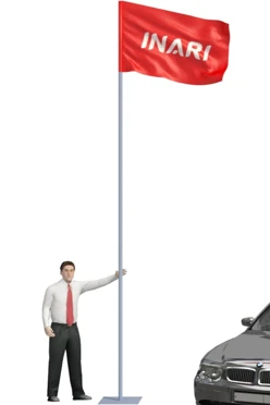 Купить флагшток Моби Эконом 5 м