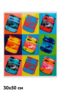 Купить наклейку 30х50 см с DTF печатью