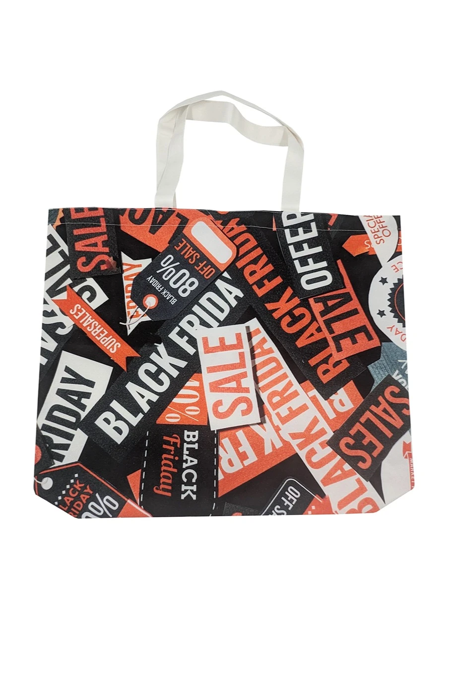 Сумка Голди из греты 40х40х10 см, с полной запечаткой#4