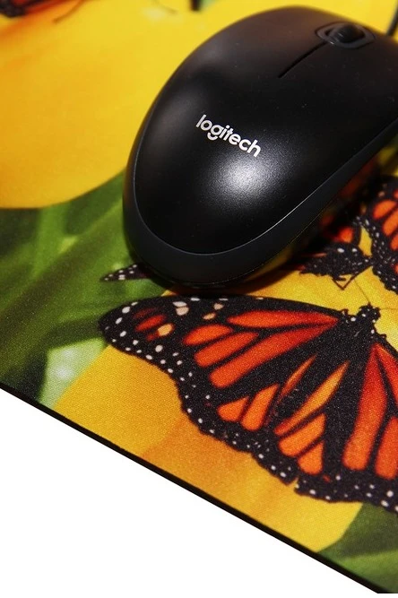 Коврик для мыши прямоугольный 3 мм, с полной запечаткой "Butterfly"#3 Коврик для мыши прямоугольный 3 мм, с полной запечаткой "Butterfly"#3