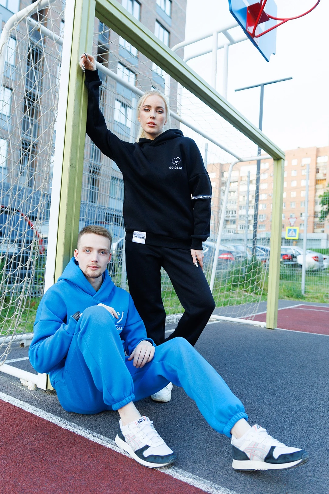 Худи Кинг из футера унисекс, однотонная#7