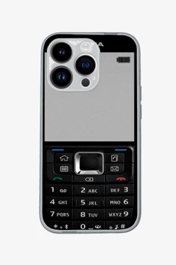 Купить чехол для iPhone 14 Pro с принтом "Nokia"