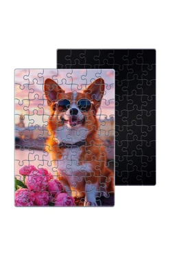 Купить пазл магнитный А5 с принтом "Gentleman"