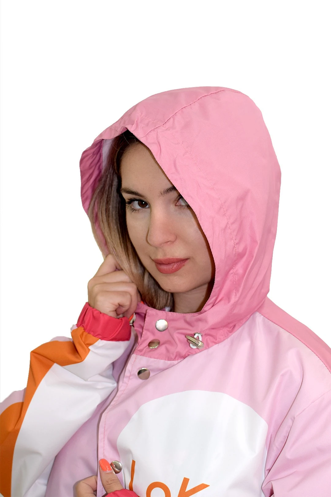 Ветровка Энерджи унисекс с полной запечаткой "Сircles"#2