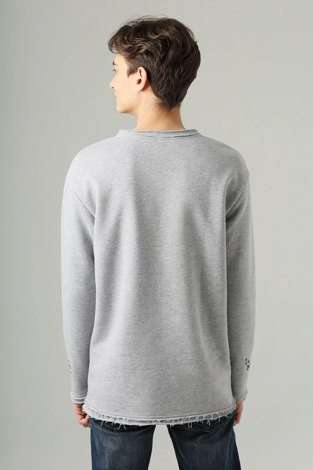 Толстовка Мартин из футера оверсайз унисекс, однотонная "Game Over"#3