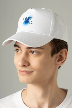 Бейсболка Актив пятиклинка взрослая, однотонная (хлопок) "Festival"#1