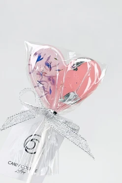 Леденец сердце с печатью#2