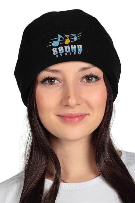 Шапка Вэст флисовая двухслойная взрослая, однотонная#9 Шапка Вэст флисовая двухслойная взрослая, однотонная#9