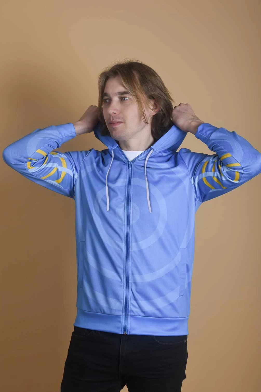 Купить Балахон Ронни унисекс с полной запечаткой "Light blue" Купить Балахон Ронни унисекс с полной запечаткой "Light blue"