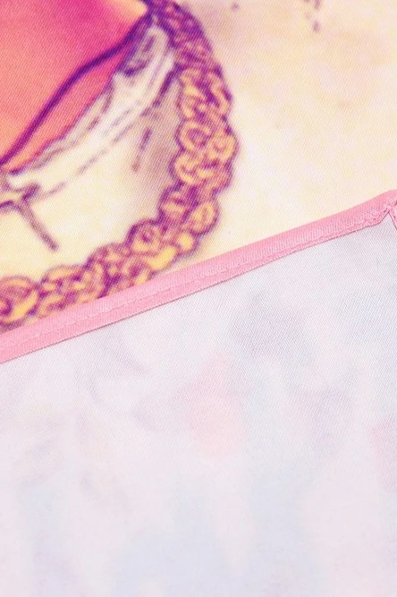 Фартук Аппетит Бокс с прямым низом, с полной запечаткой "Lady punk rock"#3 Фартук Аппетит Бокс с прямым низом, с полной запечаткой "Lady punk rock"#3