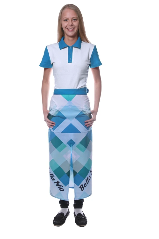 Фартук Шеф из габардина, с полной запечаткой#6