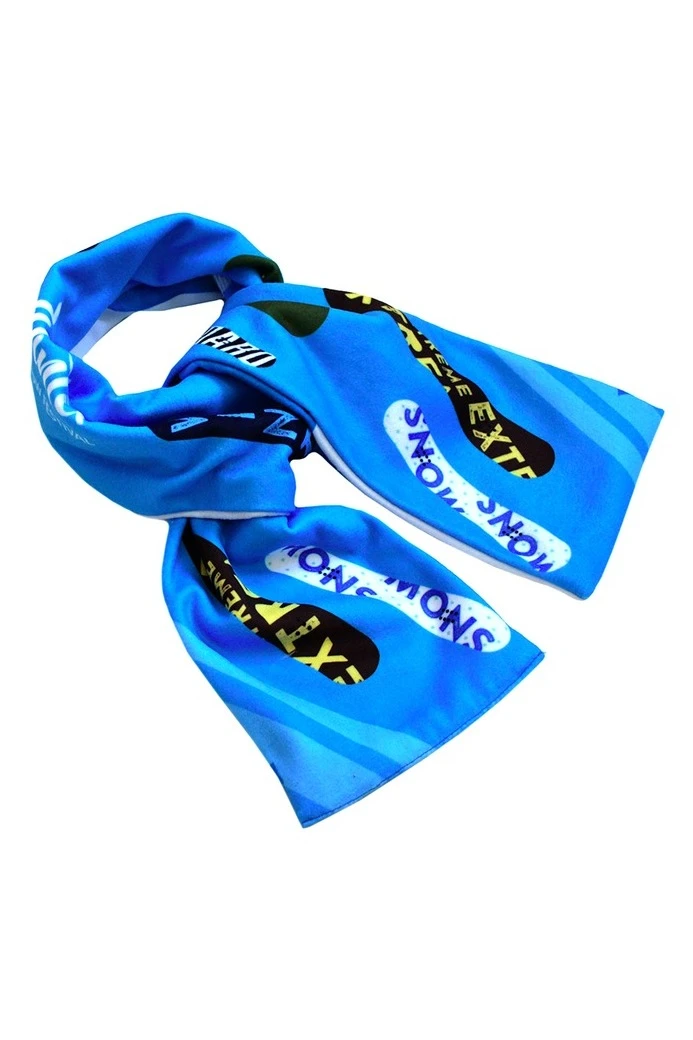 Шарф двухслойный 15х120 см, с полной запечаткой "Extreme"#3 Шарф двухслойный 15х120 см, с полной запечаткой "Extreme"#3