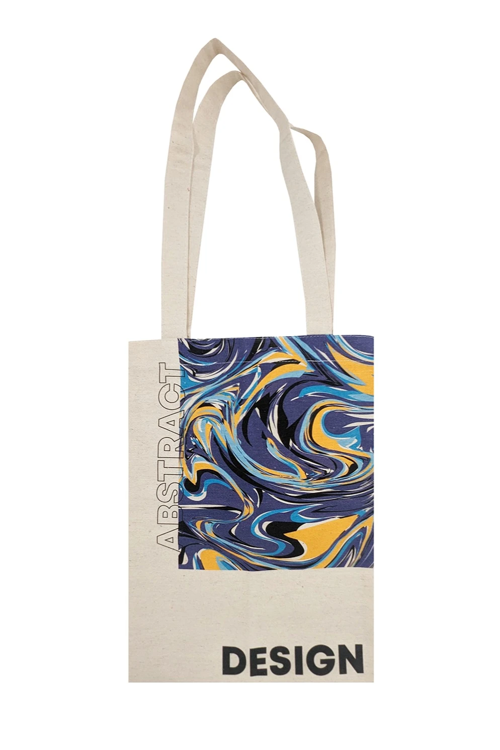 Сумка Эко Колор из двунитки вертикальная, с полной запечаткой#2