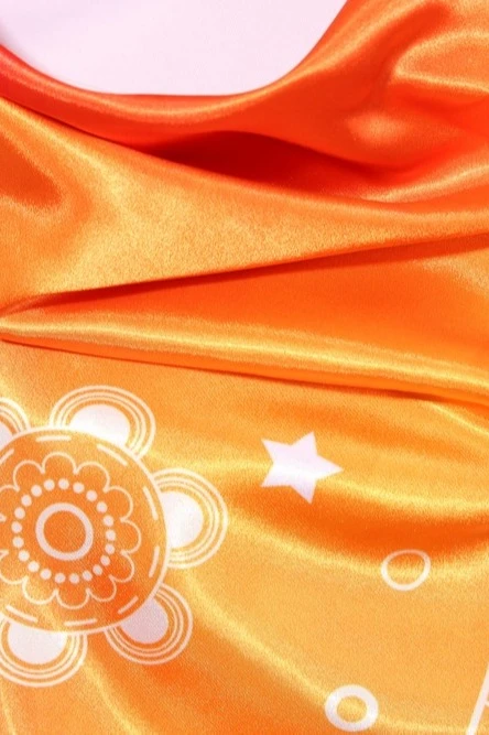 Платок Шанель 100х100 см, с полной запечаткой "Pattern"#4