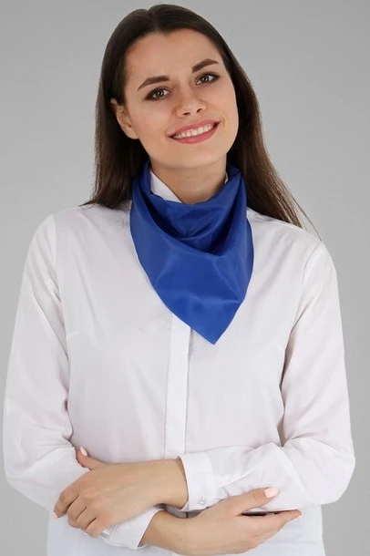 Купить косынку Лолла 40х40х70 см синюю Купить косынку Лолла 40х40х70 см синюю