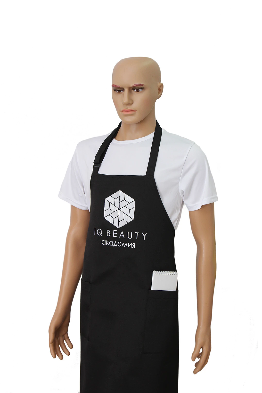 Фартук Латте с регулятором лямки, однотонный "IQ BEAUTY"#3