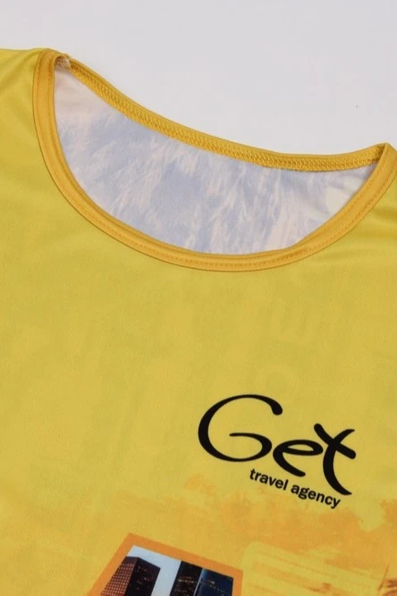 Лонгслив Гэлэкси Плюс женский из кулирки пэ с полной запечаткой "Get LA"#2