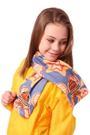 Шарф двухслойный утепленный 15х100 см, с полной запечаткой#3 Шарф двухслойный утепленный 15х100 см, с полной запечаткой#3