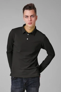 Купить лонгслив Декстер Плюс унисекс - черный