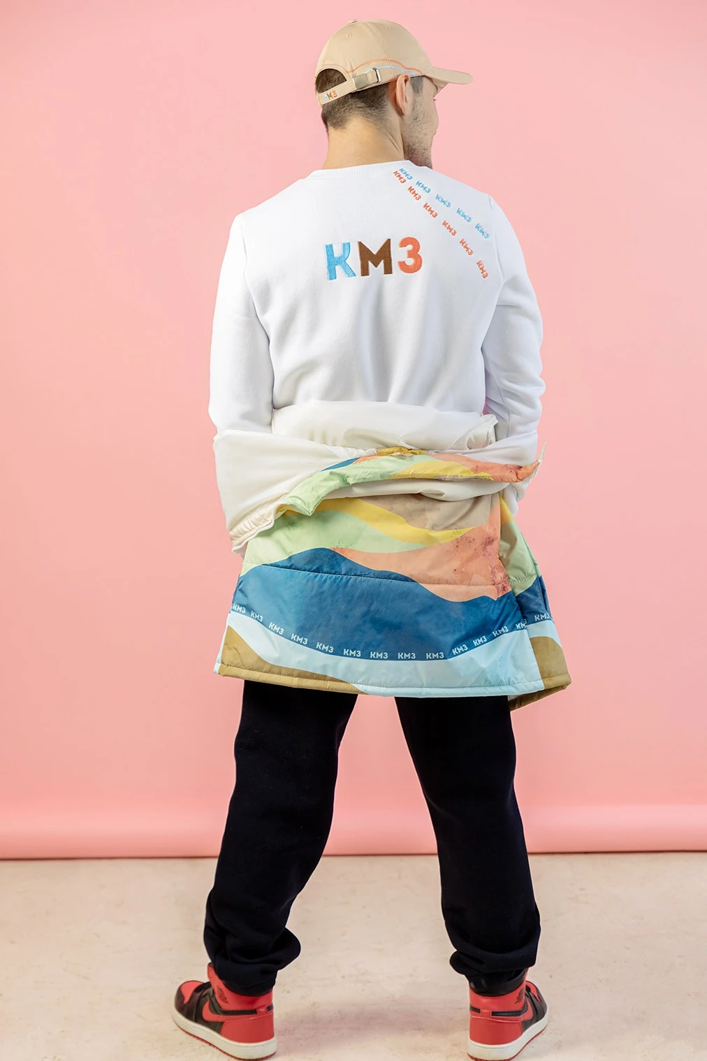 Жилет Портер на синтепоне со стежкой унисекс, с полной запечаткой "KMZ"#5 Жилет Портер на синтепоне со стежкой унисекс, с полной запечаткой "KMZ"#5