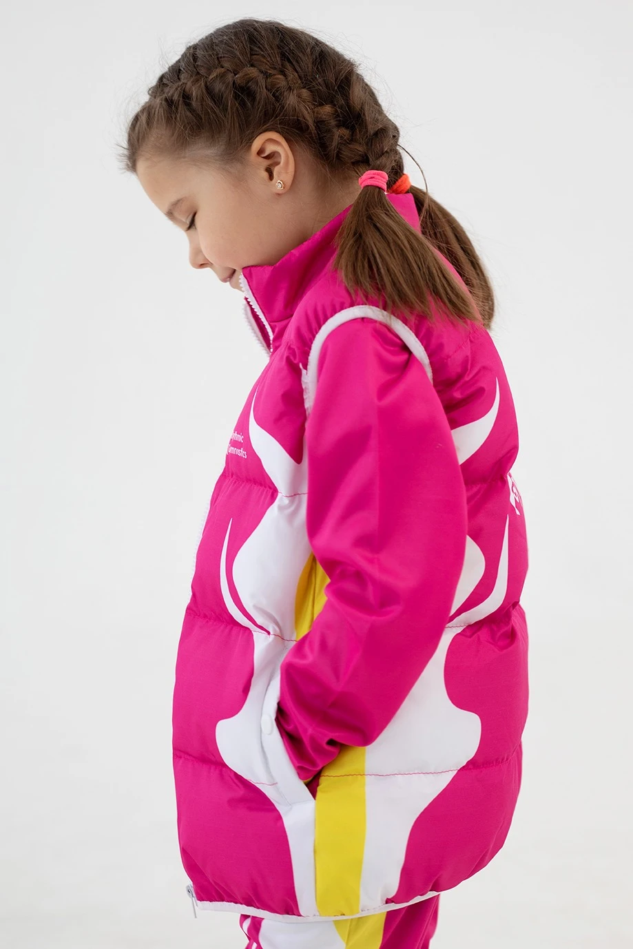 Купить жилет Морган Лайт с подкладом из лебяжьего пуха детский "Ритмика"