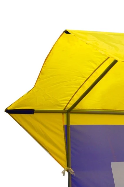 Палатка для промоакции и торговли (с козырьком) 2х6 м#2