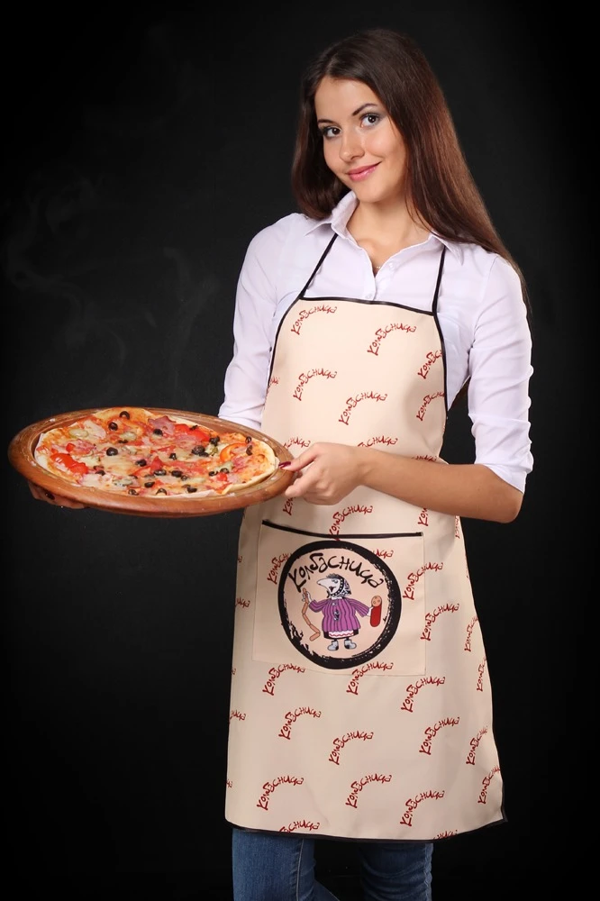 Фартук Аппетит Бокс с прямым низом, с полной запечаткой#3