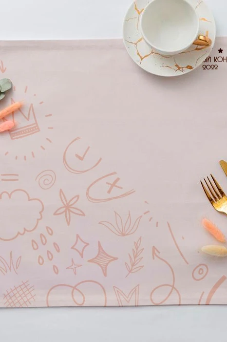 Салфетка квадратная 40х40 см, с полной запечаткой (полиэстер)#2 Салфетка квадратная 40х40 см, с полной запечаткой (полиэстер)#2