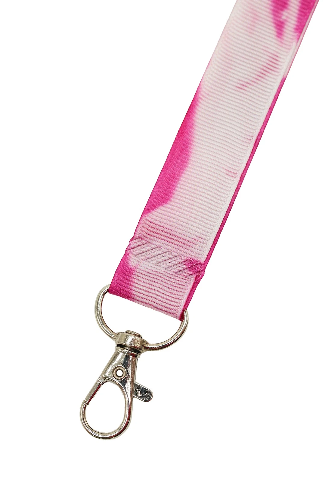 Лента для бейджа репс ширина 1,5 см, с двумя карабинами, с печатью#5