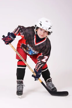 Свитер хоккейный игровой детский с полной запечаткой#1