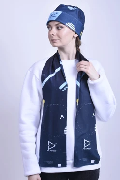 Купить шарф однослойный 15х150 см, "Planet"