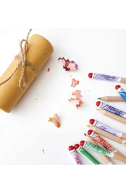 Mini  карандаши с семенами в тубусе#1