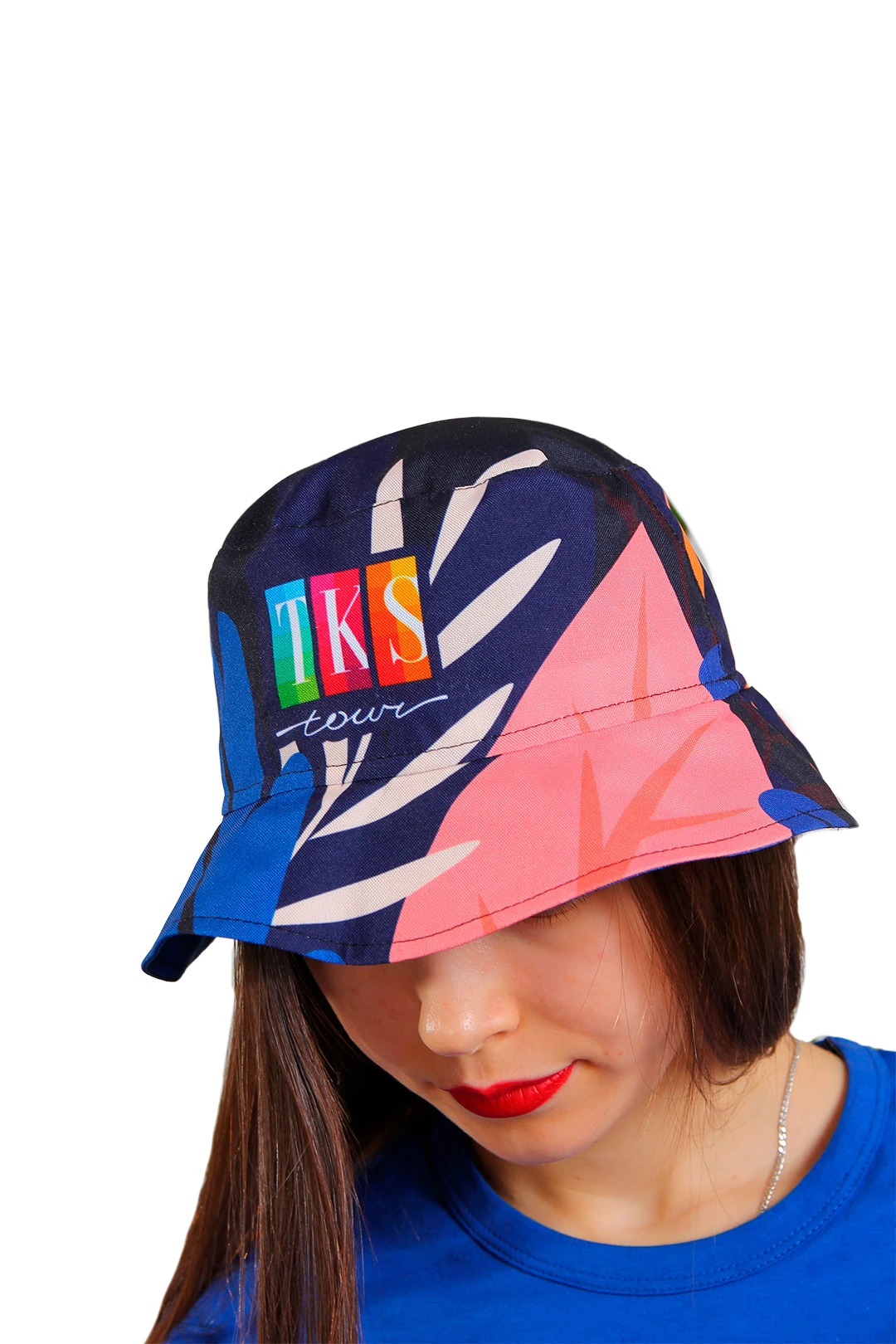 Панама Куба с узкими полями, с полной запечаткой "TKS tour"#3 Панама Куба с узкими полями, с полной запечаткой "TKS tour"#3