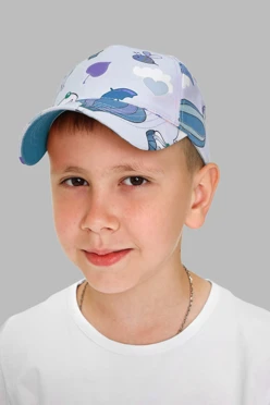 Купить бейсболку Бауэр детскую с полной запечаткой (хлопок) "Sky Breeze"