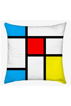 Купить подушку 40х40 см, с принтом "Rectangle"